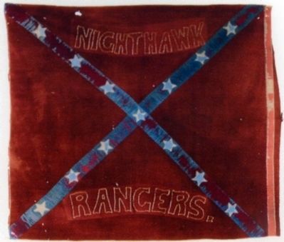 17th Virginia Cavalry Flag<br>Nighthawk Rangers image. Click for full size.