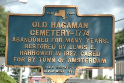 Old Hagaman Cemetery 1774 Marker. Click for full size. Old Hagaman Cemetery 1774 Marker image. Click for full size.