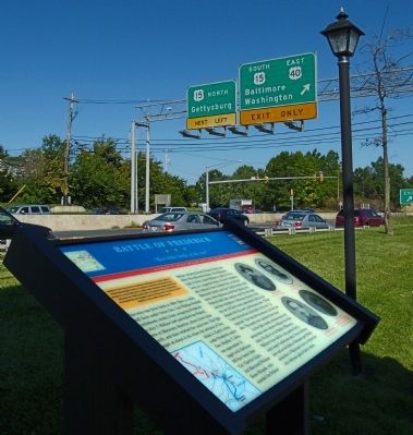 Battle of Frederick Marker. Click for full size. Battle of Frederick Marker image. Click for full size.