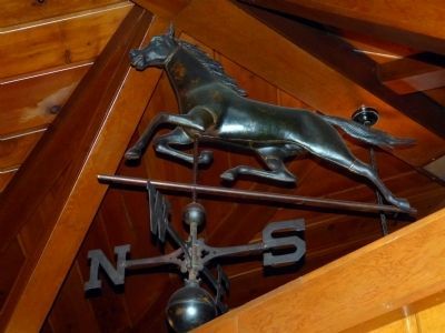 Weathervane. Click for full size. Weathervane image. Click for full size.