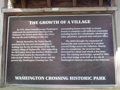 The Growth of a Village Marker image. Click for full size.