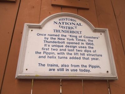 Thunderbolt Marker. Click for full size. Thunderbolt Marker image. Click for full size.