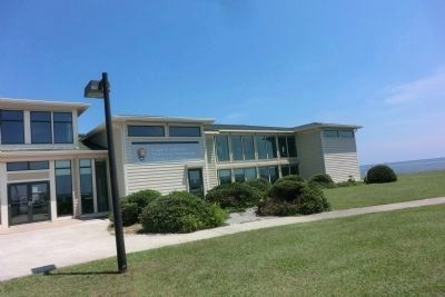 Harkers Island Visitor Center at Cape Lookout National Seashore image. Click for full size.