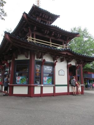 The Pagoda and Marker image. Click for full size.