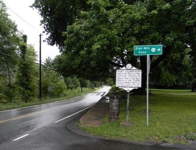 Wide view of the Fort Culbertson Marker image. Click for full size.