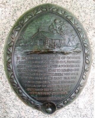 The Reverend Lucien Galtier Marker. Click for full size. The Reverend Lucien Galtier Marker image. Click for full size.