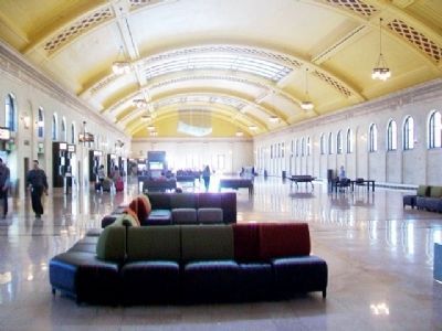 Former Union Depot Trackside Waiting Room image. Click for full size.