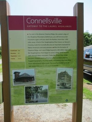 Connellsville Marker image. Click for full size.