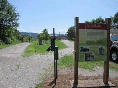 Connellsville Marker image. Click for full size.