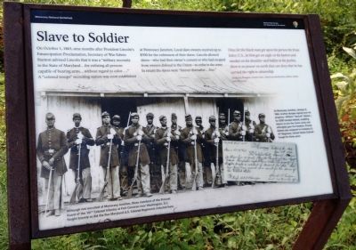 Slave to Soldier Marker image. Click for full size.