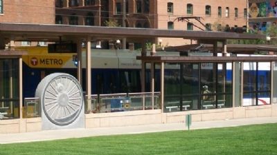 Union Depot Station on MetroTransit Light Rail GREEN Line image. Click for full size.