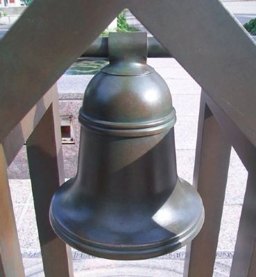 History of Saint Paul Belfry Bell image. Click for full size.
