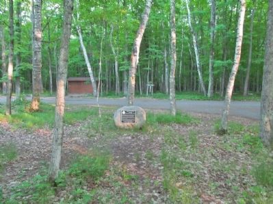 Eastern Terminus Ice Age National Scenic Trail Marker. Click for full size. Eastern Terminus Ice Age National Scenic Trail Marker image. Click for full size.