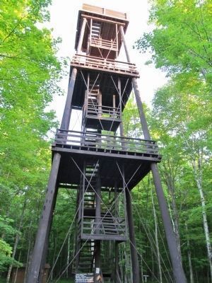 Nearby Potawatomi Observation Tower. Click for full size. Nearby Potawatomi Observation Tower image. Click for full size.