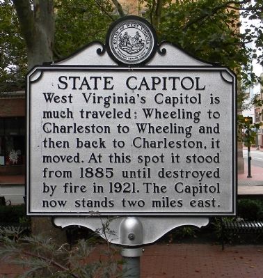 State Capitol Marker. Click for full size. State Capitol Marker image. Click for full size.