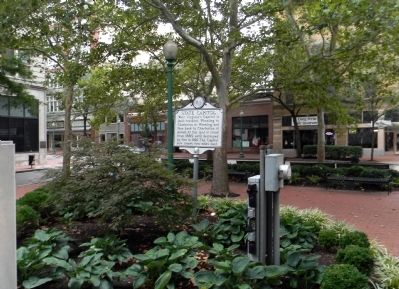 Wide view of the State Capitol Marker. Click for full size. Wide view of the State Capitol Marker image. Click for full size.