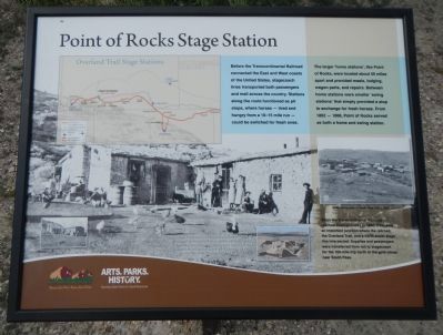 Point of Rocks Stage Station Marker image. Click for full size.