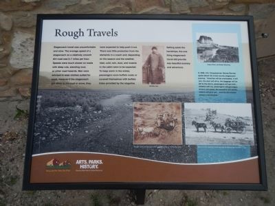Rough Travels Plaque image. Click for full size.