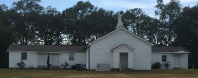 Mt. Pleasant Baptist Church (across street) image. Click for full size.