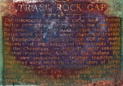 Track Rock Gap Marker image. Click for full size.