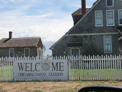 Welcome Chicamacomico Life-Saving Station. Click for full size. Welcome Chicamacomico Life-Saving Station image. Click for full size.