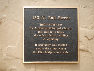 150 N. 2nd Street Marker. Click for full size. 150 N. 2nd Street Marker image. Click for full size.