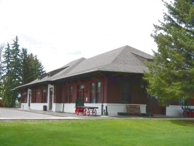 The Union Pacific Depot. Click for full size. The Union Pacific Depot image. Click for full size.