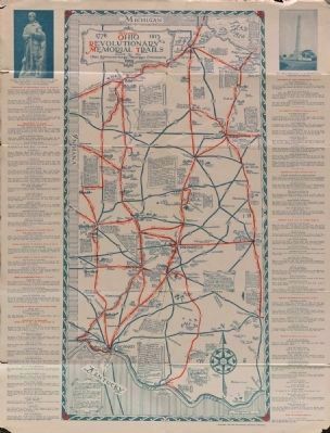 Ohio Revolutionary Memorial Trail Map. Click for full size. Ohio Revolutionary Memorial Trail Map image. Click for full size.