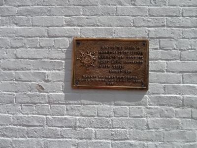 Surveyor General's Office Plaque image. Click for full size.