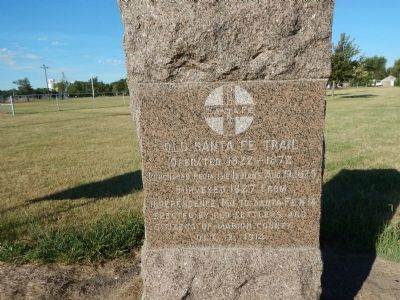 Old Santa Fe Trail Marker image. Click for full size.