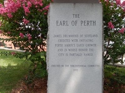 The Earl of Perth Marker image. Click for full size.