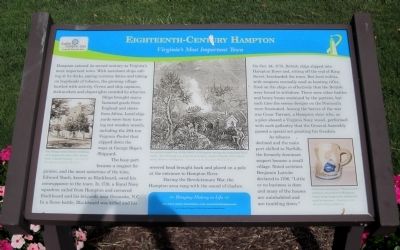 Eighteenth-Century Hampton Marker. Click for full size. Eighteenth-Century Hampton Marker image. Click for full size.