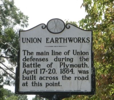 Union Earthworks Marker image. Click for full size.