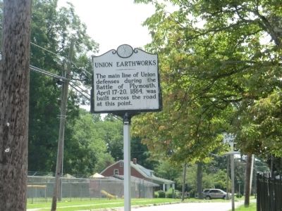 Union Earthworks Marker image. Click for full size.