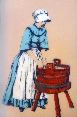 Company Laundress. Click for full size. Company Laundress image. Click for full size.