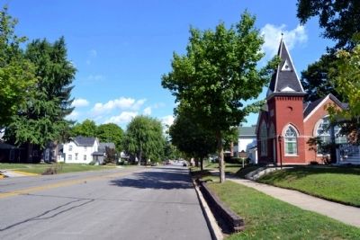 View to north along S. Main Street image. Click for full size.