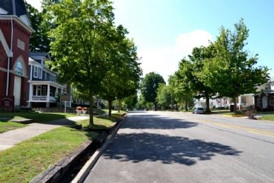 View to south along S. Main Street image. Click for full size.