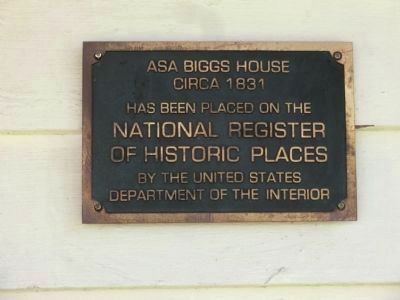 Asa Briggs House-Circa 1831. Click for full size. Asa Briggs House-Circa 1831 image. Click for full size.
