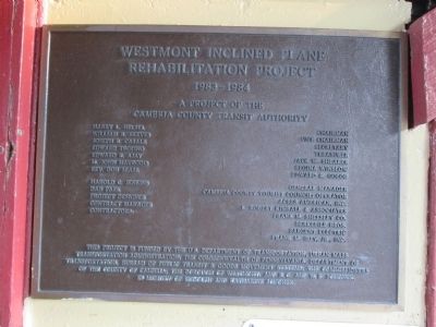 Rehabilitation Plaque. Click for full size. Rehabilitation Plaque image. Click for full size.