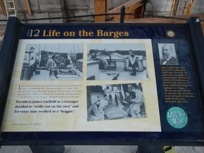 Life on the Barges Marker image. Click for full size.