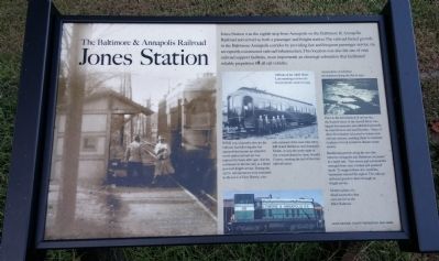 Jones Station Marker image. Click for full size.