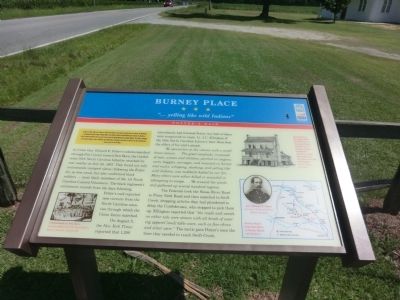 Burney Place Marker. Click for full size. Burney Place Marker image. Click for full size.