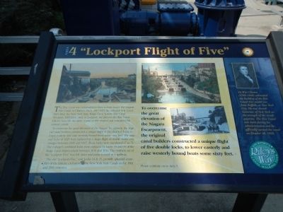 “Lockport Flight of Five” Marker image. Click for full size.