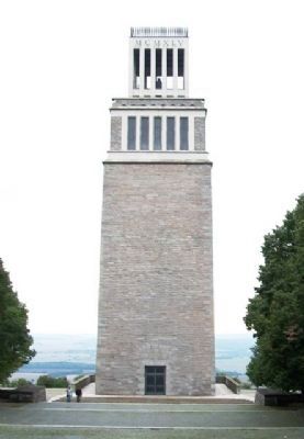 National Buchenwald Memorial Tower of Freedom image. Click for full size.