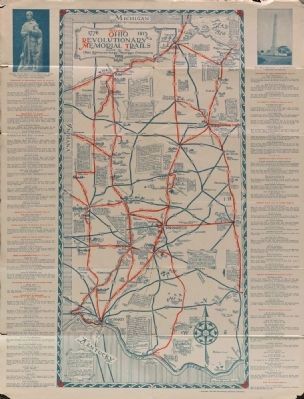 Ohio Revolutionary Memorial Trail Map image. Click for full size.