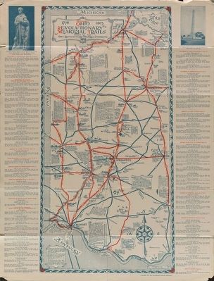Ohio Revolutionary Memorial Trail Map. Click for full size. Ohio Revolutionary Memorial Trail Map image. Click for full size.