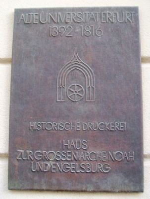 House for the Great Ark of Noah and Engelsburg Marker. Click for full size. House for the Great Ark of Noah and Engelsburg Marker image. Click for full size.