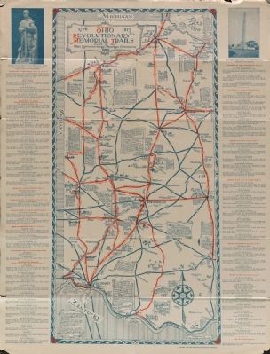Ohio Revolutionary Memorial Trail Map. Click for full size. Ohio Revolutionary Memorial Trail Map image. Click for full size.