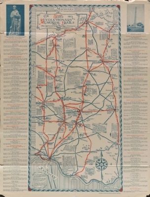 Ohio Revolutionary Memorial Trail Map image. Click for full size.