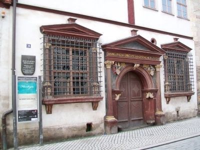 Haus zum G�ldenen Kr�nbacken and Marker image. Click for full size.
